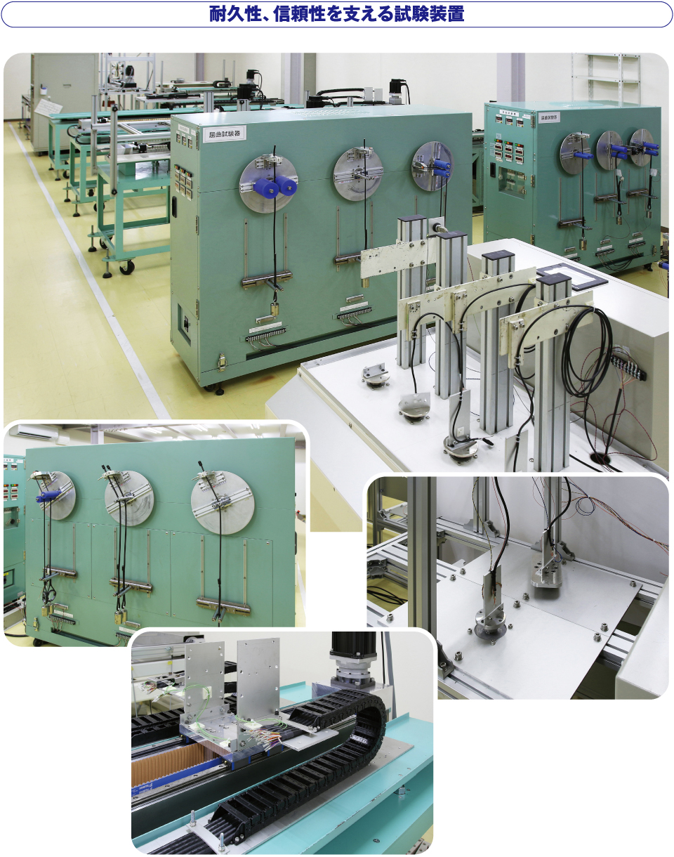 モビロンタフケーブル®の耐久性